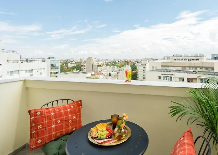 Stunning Views 2br Flat - Location - Terrace * Βουκουρέστι