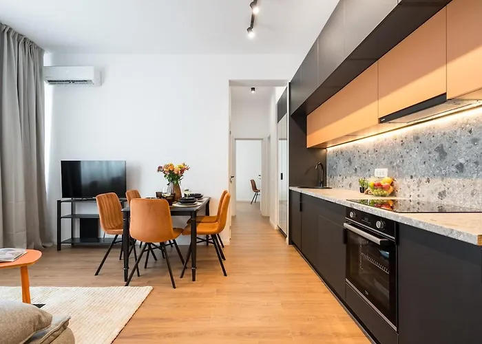 Lägenhet Stunning Views 2br Flat - Location - Terrace Bukarest